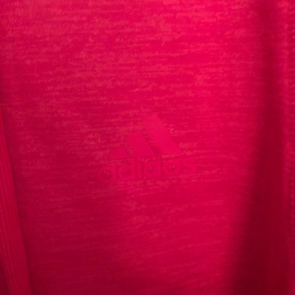 Adidas hot Pink sweatshirt size medium - Picture 2 of 3